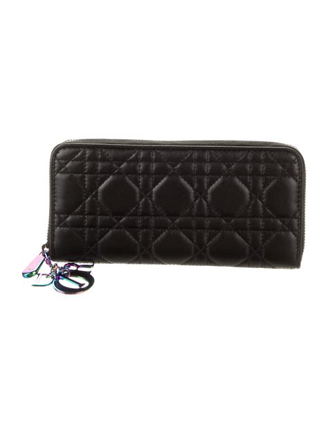 dior long wallet women